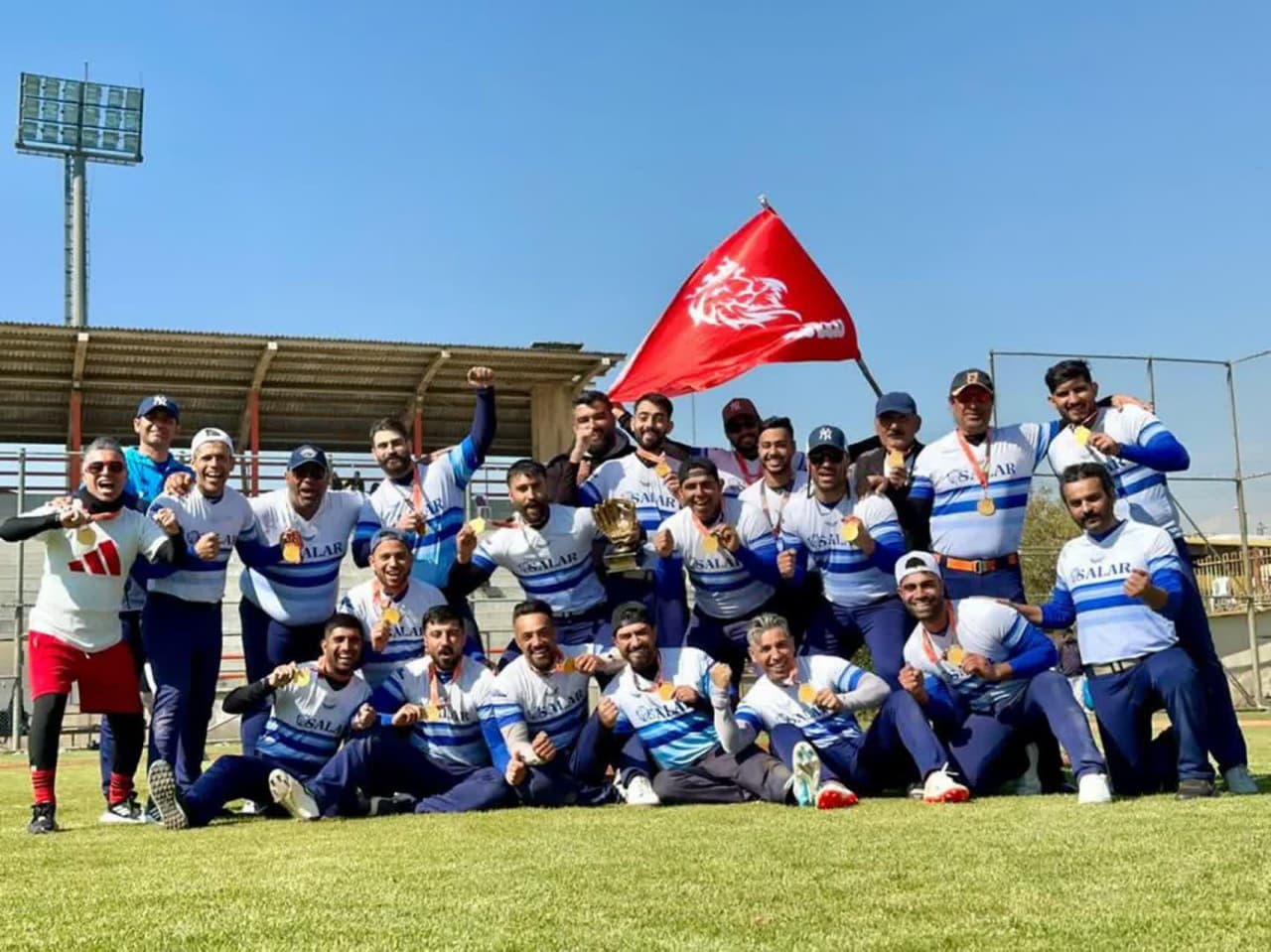 چهارمین قهرمانی متوالی «سالار» بوشهر در لیگ بیسبال ایران
