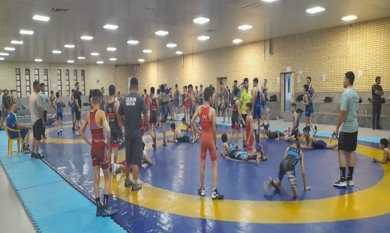 آغاز اردوی تیم ملی کشتی فرنگی دانش‌آموزی در بوشهر