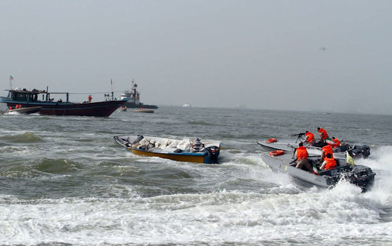 ۲۰۰ میلیارد ریال کالای قاچاق در آب‌های خلیج فارس کشف شد